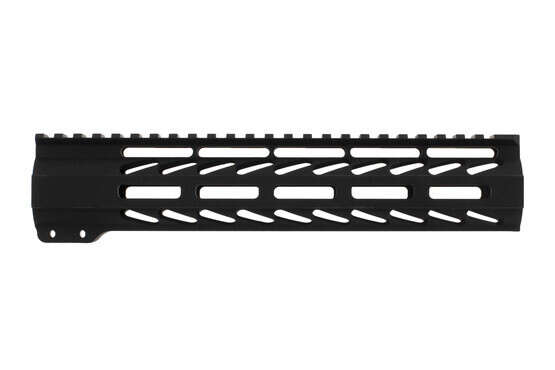 Ghost Firearms free float logoless AR 15 M-LOK rail features a tough black anodized finish and full length top rail.